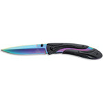 Couteau pliant Puma-Tec 306911 arc-en-ciel manche 11cm