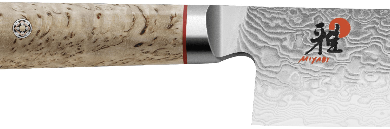 Couteau rocking santoku japonais Miyabi 5000MCD lame CRYODUR 18cm