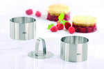 Set de 2 emporte-pièces Gefu Forma acier inox + poussoir