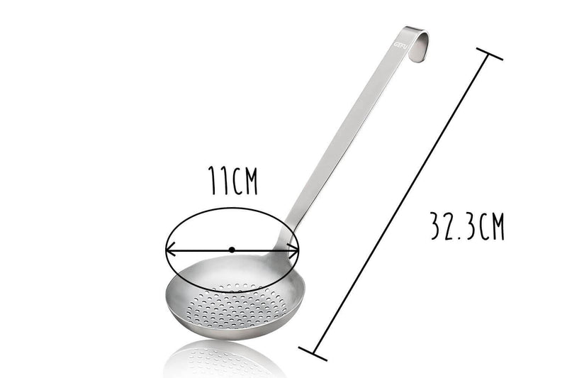 Ecumoire Gefu Baseline acier inox - Diamètre 11cm