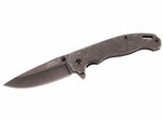 Couteau pliant Herbertz Top Collection 532412 manche 12cm gouttes stonewashed + coffret