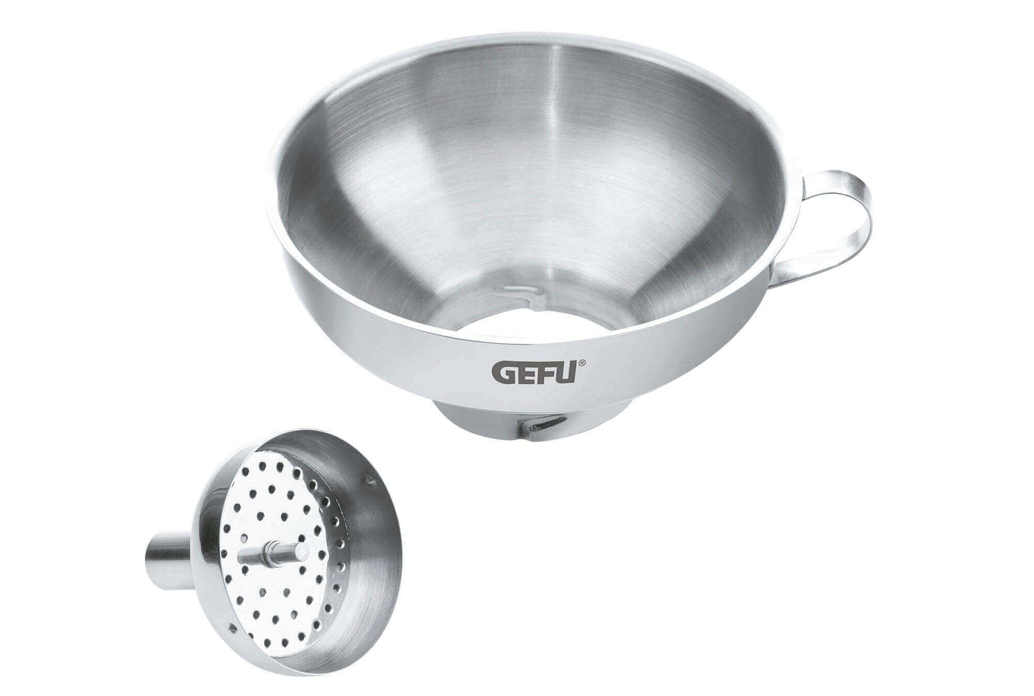 Entonnoir Gefu Versare acier inox - Diamètre 14cm