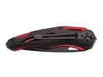 Couteau pliant Herbertz 576212 manche 12cm alu noir/rouge