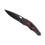 Couteau pliant Herbertz 576212 manche 12cm alu noir/rouge