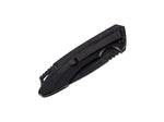 Couteau pliant Herbertz 576812 manche alu rouge/noir 12cm