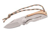 Couteau pliant Herbertz 578208 7.5cm inox/zebra avec lacet