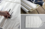 Trousse vide traditionnelle CHEF ROLL 7 pour 7 couteaux et ustensiles