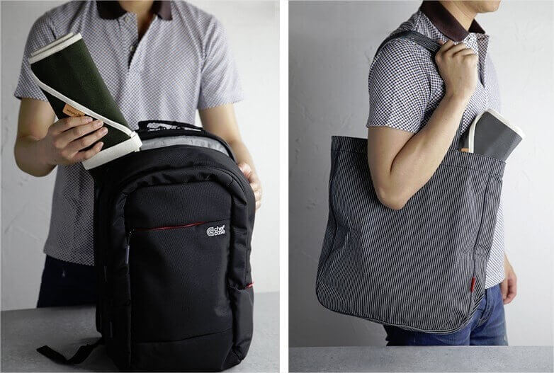 Trousse vide traditionnelle CHEF ROLL 7 pour 7 couteaux et ustensiles