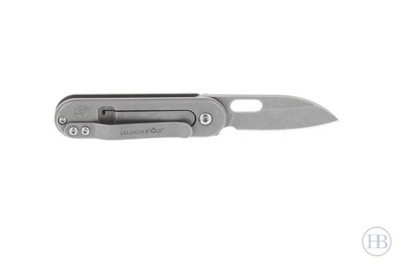 Couteau pliant Black Fox BF.719 BEAN GEN2 manche 7.5cm tout inox