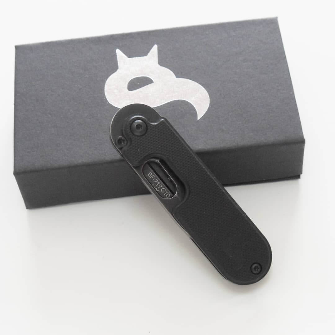 Couteau pliant Black Fox BF-719G10 BEAN GEN2 manche 7.5cm G10