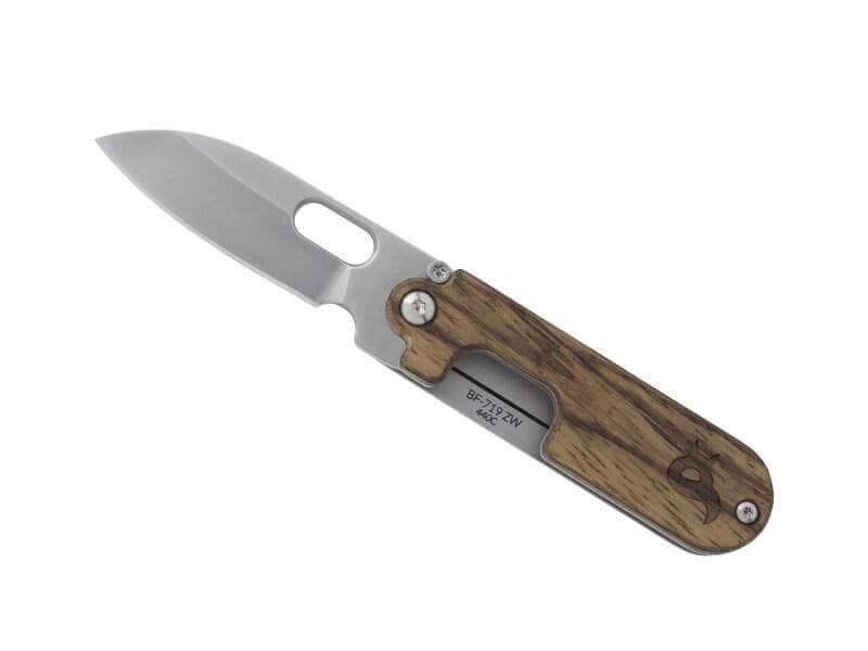 Couteau pliant Black Fox BF719ZW Bean Gen 2 bois zébra 7,5cm