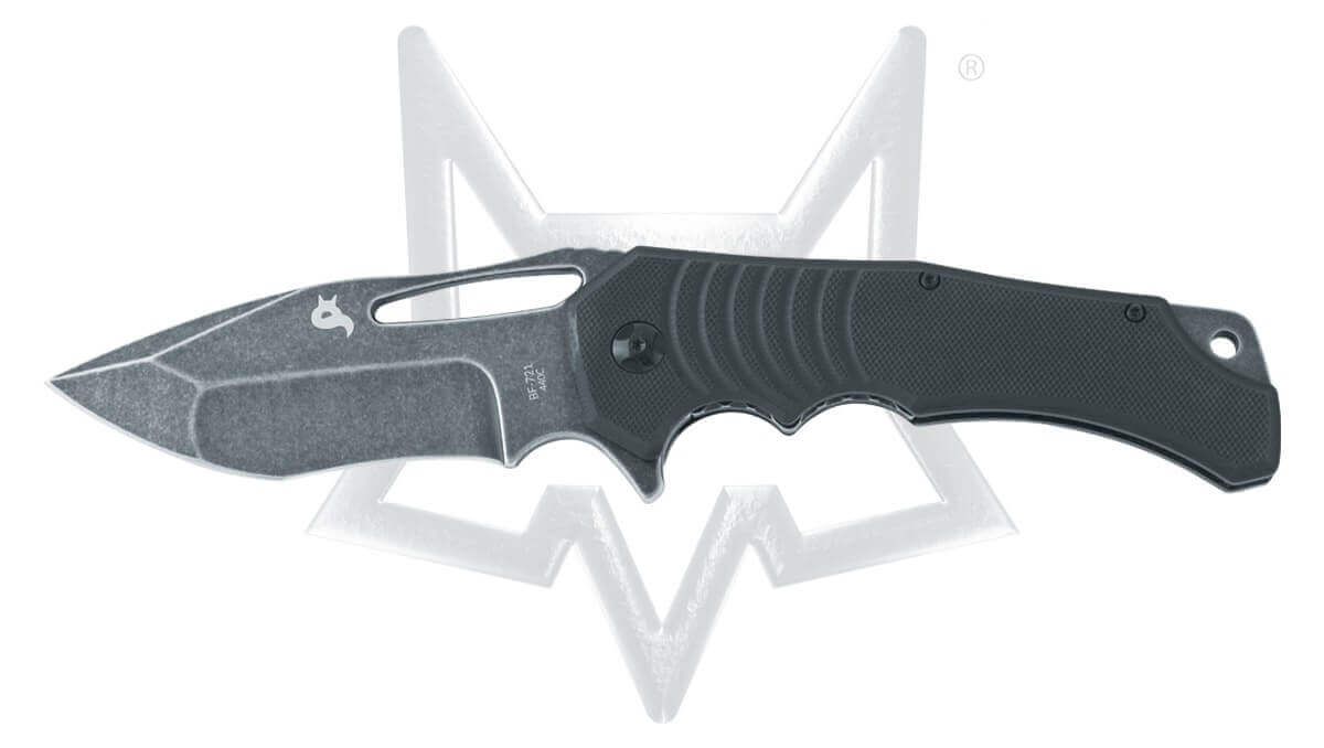 Couteau pliant Black Fox BF721 Hugin G10 noir 13cm