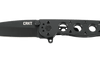 Couteau pliant CRKT M16-02KS noir manche à trous 10,9cm