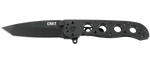 Couteau pliant CRKT M16-02KS noir manche à trous 10,9cm
