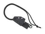 Couteau de cou Black Fox BF728 Spike G10 4cm + étui