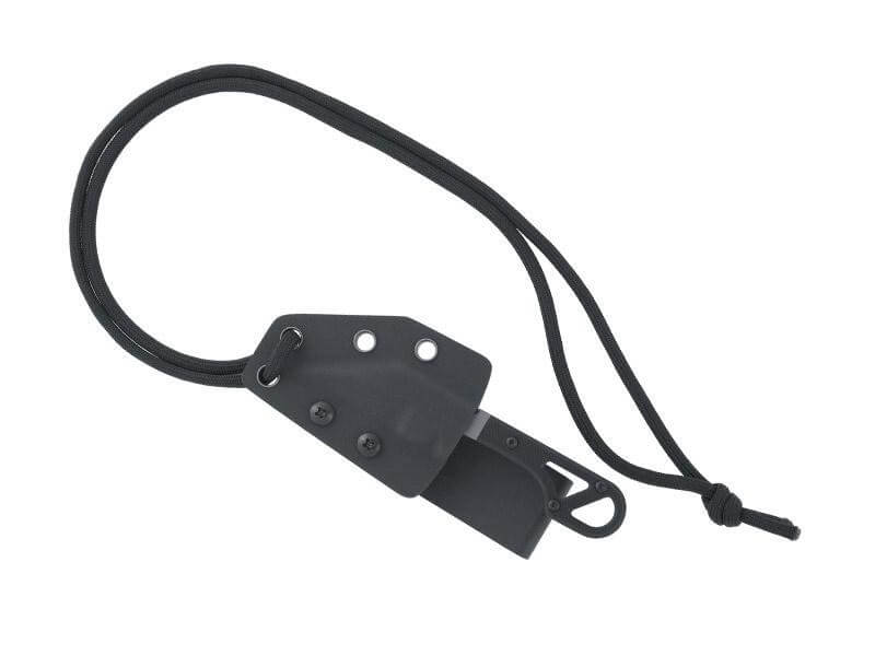 Couteau de cou Black Fox BF728 Spike G10 4cm + étui