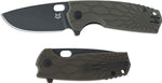 Couteau pliant FOX FX.604 CORE manche FRN vert 11cm