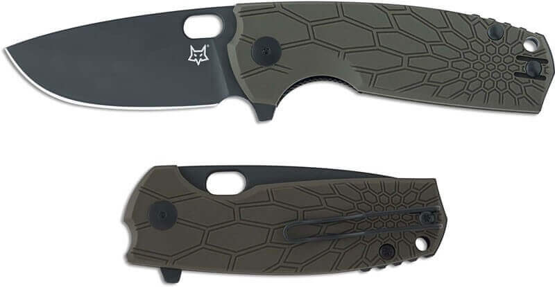 Couteau pliant FOX FX.604 CORE manche FRN vert 11cm