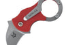 Couteau pliant FOX FX.535R Mini-Ka manche nylon rouge 6cm