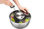 Essoreuse à salade Gefu Speedwing acier inox avec cordon