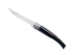 Couteau Opinel Effilé n°10 lame 10cm manche en ébène + coffret