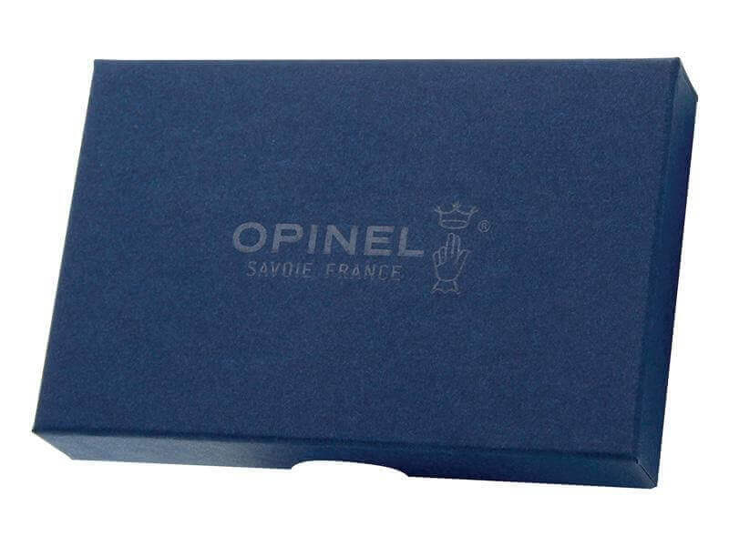 Couteau Opinel Effilé n°10 lame 10cm manche en ébène + coffret