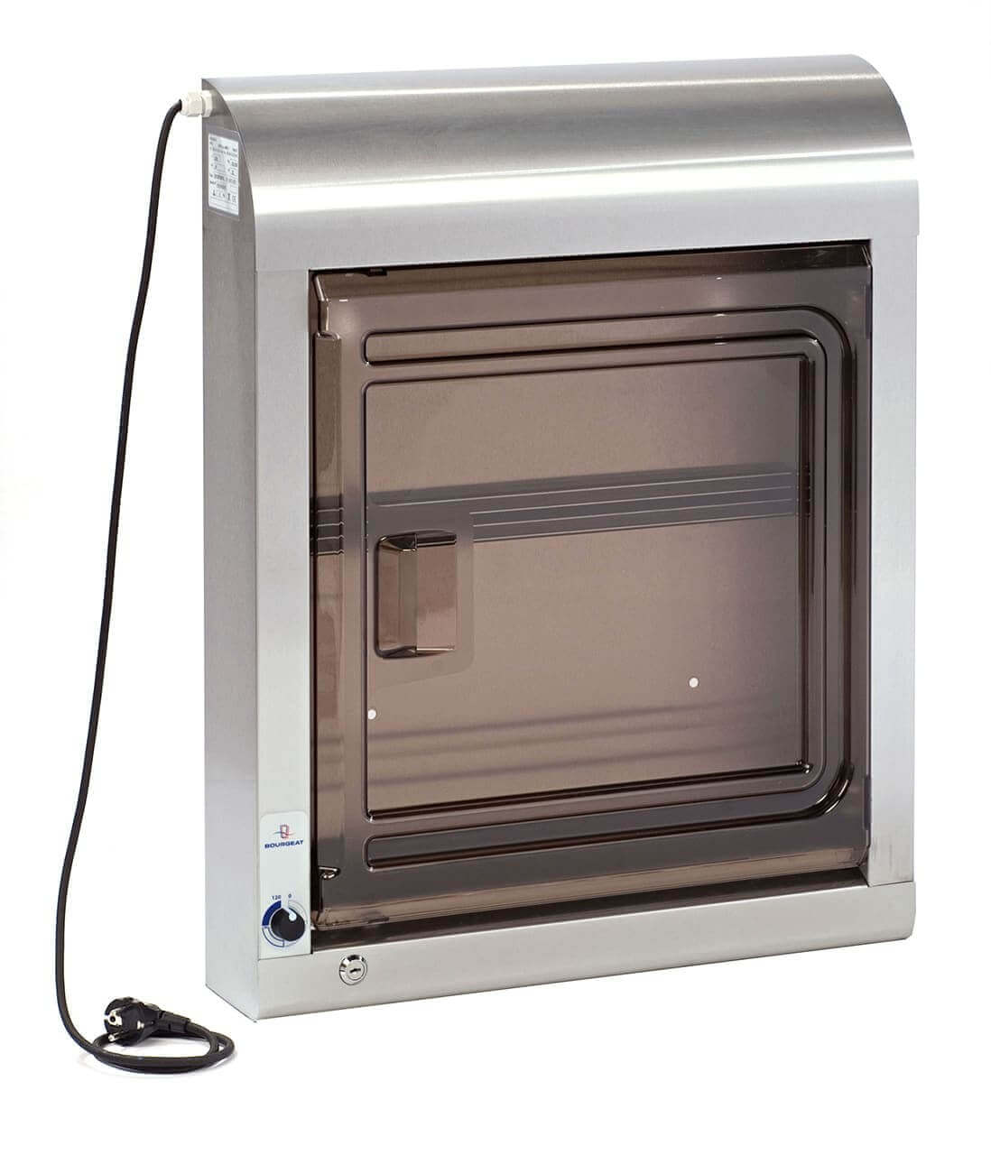 Armoire de décontamination Matfer pour matériel professionnel barre aimantée - 10 places - Avec serrure
