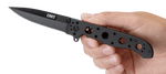 Couteau pliant CRKT M16-03KS noir manche à trous 11,8cm
