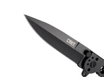 Couteau pliant CRKT M16-03KS noir manche à trous 11,8cm