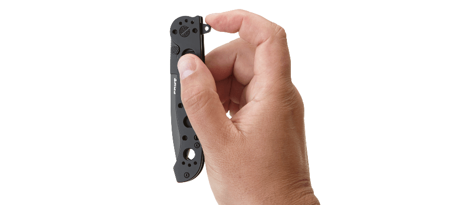 Couteau pliant CRKT M16-03KS noir manche à trous 11,8cm