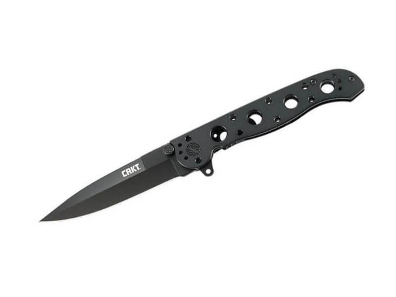 Couteau pliant CRKT M16-03KS noir manche à trous 11,8cm