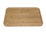 Planche à découper Berard bambou 50x35x2cm avec rigole et poche à jus