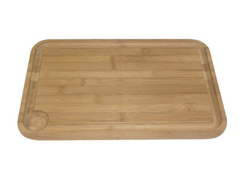 Planche à découper Berard bambou 31x23cm avec rigole et poche à jus
