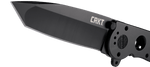 Couteau pliant CRKT M16-04KS noir manche à trous 13,6cm