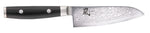 Couteau Santoku japonais Yaxell RAN lame 12.5cm damas 69 couches