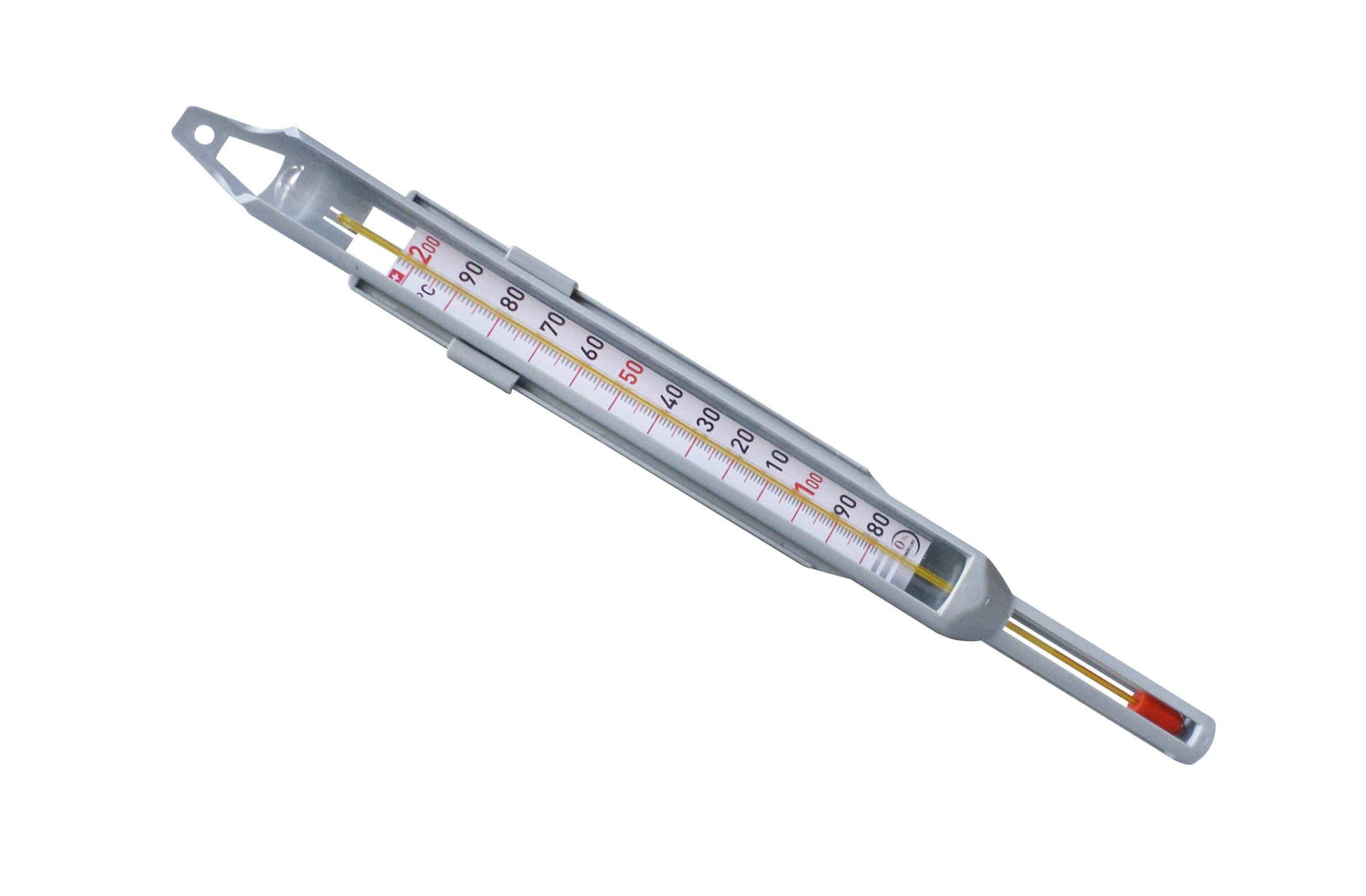 Thermomètre confiseur Alla France en verre +80°C à +200°C - 33cm
