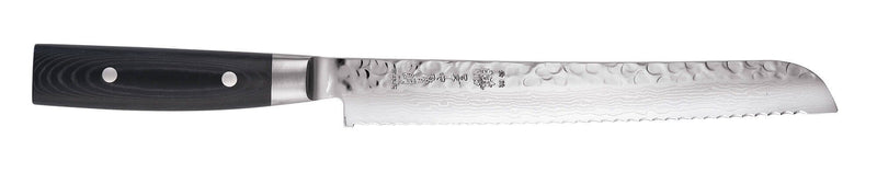 Couteau à pain japonais Yaxell ZEN lame 23cm damas 37 couches