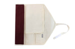 Trousse vide traditionnelle CHEF ROLL 7 pour 7 couteaux et ustensiles - Burgundy