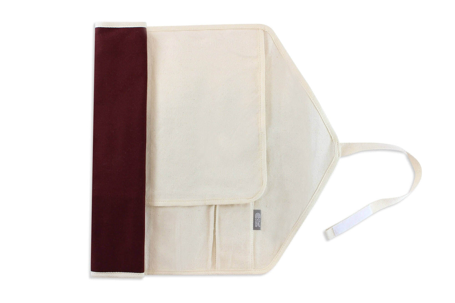 Trousse vide traditionnelle CHEF ROLL 7 pour 7 couteaux et ustensiles - Burgundy