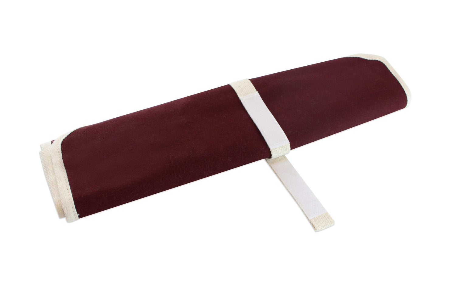 Trousse vide traditionnelle CHEF ROLL 7 pour 7 couteaux et ustensiles - Burgundy