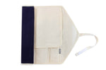 Trousse vide traditionnelle CHEF ROLL 7 pour 7 couteaux et ustensiles - Navy