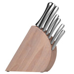 Bloc en bois Berghoff Essentials 6 couteaux + 1 fusil à aiguiser