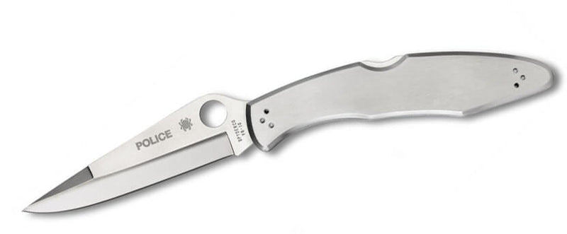 Couteau pliant SPYDERCO POLICE C07P manche 13cm Inox 