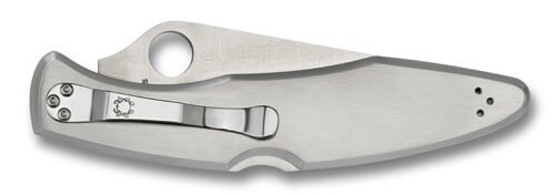 Couteau pliant SPYDERCO POLICE C07P manche 13cm Inox