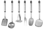 Set de 6 ustensiles de cuisine Berghoff Essentials + 2 supports
