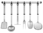 Set de 6 ustensiles de cuisine Berghoff Essentials + 2 supports