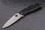 Couteau pliant SPYDERCO Resilience C142GP manche 13cm noir