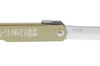 Couteau pliant Higonokami 2671 acier carbone manche gravé 10cm doré