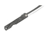 Couteau pliant Higonokami 2673 acier carbone manche gravé 10cm noir
