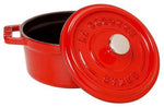 Cocotte ronde en fonte émaillée STAUB cerise
